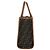 Fendi Piccola borsa tote in tessuto Sunshine Marrone - vista 5