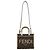 Fendi Piccola borsa tote in tessuto Sunshine Marrone - vista 6