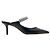 Jimmy Choo Mule con cinturino in cristallo da donna Nero - vista 2