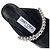 Jimmy Choo Mule con cinturino in cristallo da donna Nero - vista 7