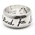Gucci Anello Blind for Love in argento sterling - vista 3