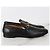 Gucci Mocassino in pelle con morsetto nero - vista 4