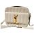 Saint Laurent Mini borsa a tracolla Vicky Toy Camera in pelle lucida avorio Bianco - vista 8