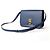 Burberry Leder TB Bag Medium Schultertasche mit Golddetails Blau - Ansicht 2