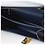Burberry Leder TB Bag Medium Schultertasche mit Golddetails Blau - Ansicht 7