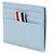 Thom Browne Pebble Grain Leather Card Holder Blue - view 4