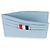 Thom Browne Pebble Grain Leather Card Holder Blue - view 9
