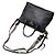 Prada Tote e borsa a tracolla in Vitello Daino con due tracolle Nero - vista 4