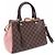 Louis Vuitton Borsa Tote e Borsa a Spalla Brittany BB in Damier Ebene Rosa - vista 2