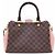 Louis Vuitton Borsa Tote e Borsa a Spalla Brittany BB in Damier Ebene Rosa - vista 3