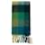 Sciarpa oversize in mohair a quadri Acne Studios Multicolore - vista 2