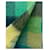 Sciarpa oversize in mohair a quadri Acne Studios Multicolore - vista 8