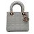 Borsa Christian Dior Lady Small Marrone