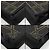 Bolso de hombro Diorama en piel de cordero negra Negro - vista 13