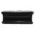 Bolso de hombro Diorama en piel de cordero negra Negro - vista 5