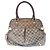 Louis Vuitton Borsa a Spalla Trevi in Tela Damier Ebene GM Marrone