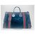 Gucci Borsa da viaggio in pelle scamosciata con icona teschio Multicolore - vista 2
