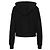 Chaqueta acolchada de algodón para mujer Moncler Mix Negro - vista 6