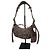 Balenciaga Borsa a tracolla BB Monogram Le Cagole in jacquard Argento