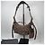 Balenciaga Borsa a tracolla BB Monogram Le Cagole in jacquard Argento - vista 2