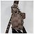 Balenciaga Borsa a tracolla BB Monogram Le Cagole in jacquard Argento - vista 5