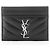 Tarjetero Monogram Saint Laurent Negro - vista 2