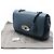 Mulberry Blaue Lily Leder Schultertasche Crossbody Bag, Größe Medium, Silber - Ansicht 2