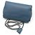 Mulberry Blaue Lily Leder Schultertasche Crossbody Bag, Größe Medium, Silber - Ansicht 4