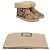 Gucci Jumbo GG Canvas Horsebit Shearling Ankle Boots Mehrfarben