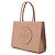 Tory Burch Piccola borsa tote Ella Bio in vimini Marrone - vista 4