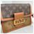 Louis Vuitton Mini borsa a tracolla Dauphine Marrone - vista 3