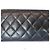 Portafoglio lungo con zip in agnello Chanel Series Marrone - vista 7
