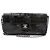 Chanel Borsa a tracolla Baguette in vernice nera con camelia e barretta di cioccolato, tono argento Nero