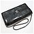 Chanel Borsa a tracolla Baguette in vernice nera con camelia e barretta di cioccolato, tono argento Nero - vista 3