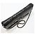Chanel Borsa a tracolla Baguette in vernice nera con camelia e barretta di cioccolato, tono argento Nero - vista 6
