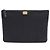 Chanel Clutch Chevron Boy Gold New Medium Nero