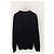 Louis Vuitton Langarm-T-Shirt aus Baumwolle mit schwarzem Ton-in-Ton-Monogramm, Rundhalsausschnitt - Ansicht 4