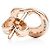Tiffany & Co Orecchini a lobo Open Heart Rose Gold Arancione - vista 8