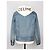 Céline Jeansjacke mit Kapuze XS Blau - Ansicht 2