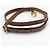 Gucci Mini borsa a tracolla GG Marmont Bamboo Diana Marrone - vista 9