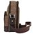 Givenchy Borsa a tracolla in tela marrone - vista 2