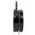 Chanel Borsa Tote Black Patent Round Big CC con manico superiore Nero - vista 2
