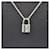 Louis Vuitton Collana Silver Lockit Learn Argento  - vista 1
