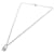 Louis Vuitton Collana Silver Lockit Learn Argento  - vista 3
