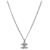 Chanel Collana Cubic CC Argento  - vista 1