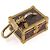 Louis Vuitton Portachiavi Monogram Trunk D'oro - vista 3