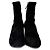 Valentino Botines de Ante Rockstud Negro
