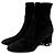 Valentino Botines de Ante Rockstud Negro - vista 2