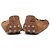 Louis Vuitton Mocassini da guida in scamosciato Marrone - vista 5