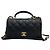 Gucci Mini Caviar Flap Top Handle Nero
